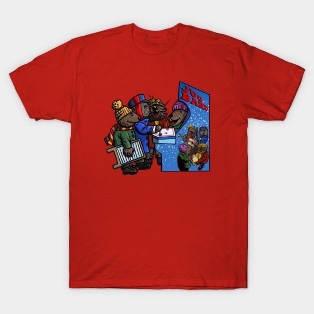 Emmet Otter's Arcade Christmas T-Shirt by blakely737